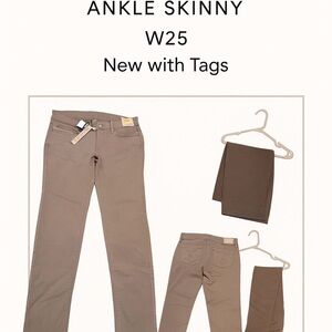 Calvin Klein Jeans Ankle Skinny - Brown